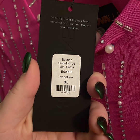 brand new with tags pink cut out dress - Picture 5 of 6